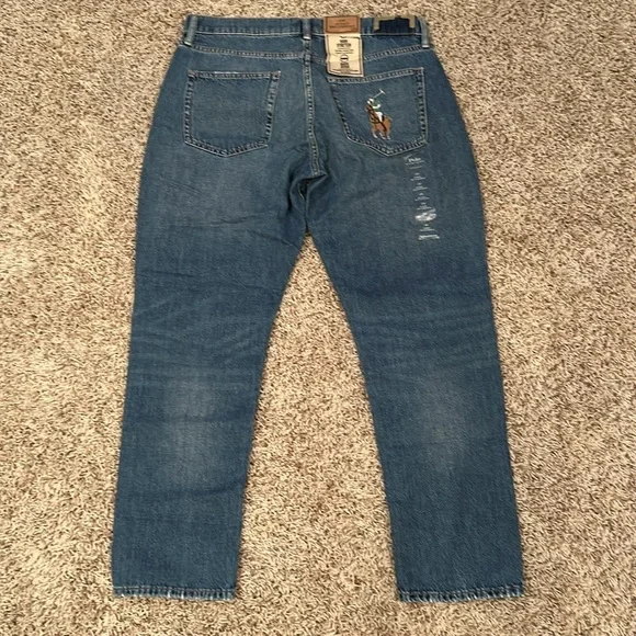 Polo Ralph Lauren - Women’s Patchwork Pony Pocket Avery Boyfriend Jeans -Size 28
